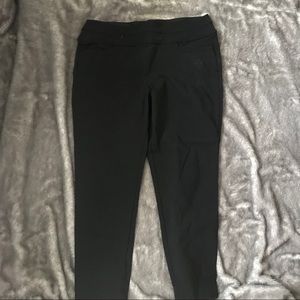 Black pull on dress pants